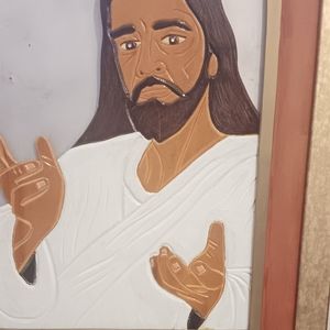 1970 Antique jesus art